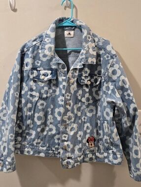 Disney Minnie Mouse Floral DenimJacket